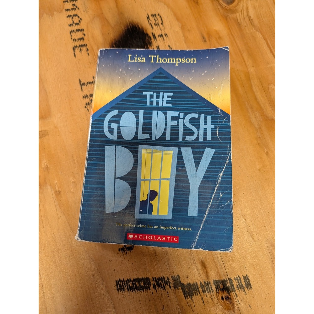 Scholastic Book Lot 4 The Goldfish Boy Percy Jackson Ook and Gluk Kids Fair